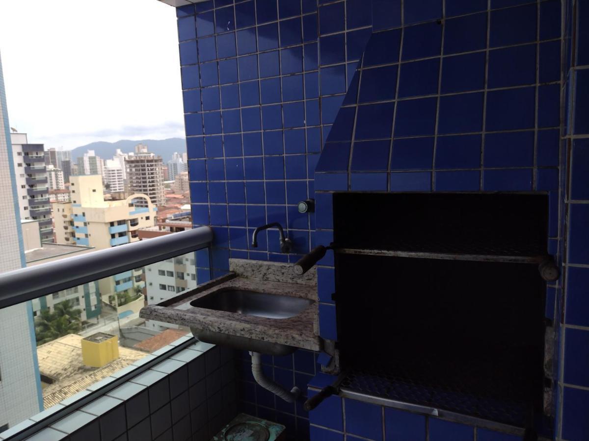 Belo Apartamento Com Vistas Para O Mar - Pe Na Areia - Churrasqueira Na Varanda Praia Grande  Exterior photo